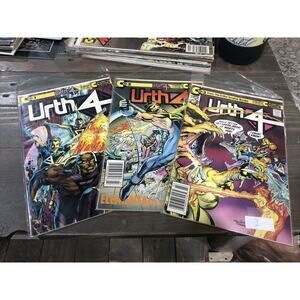 Urth 4 3 Comic Books Elementals Vs Machines 1 2 3